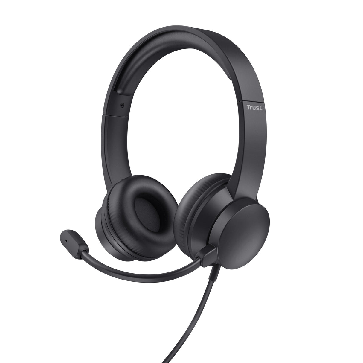 Trust HS-201 Headset Ledningsført Kontor/Callcenter USB Type-A Sort