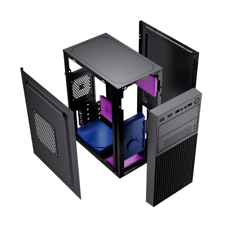 Gembird Fornax K300 Mini Tower Sort