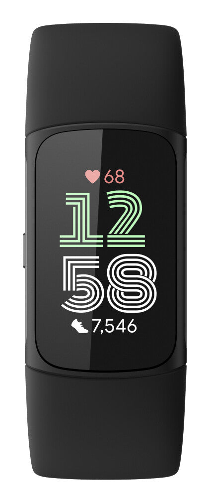 FitBit Charge 6 Advanced Fitness and Health Tracker, Obsidian EU