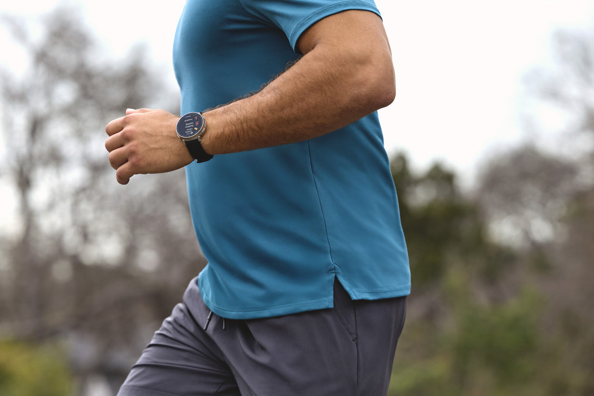 Amazfit Active 3 3,35 cm (1.32") AMOLED Digital 466 x 466 pixel Berøringsskærm Guld GPS (satellit)