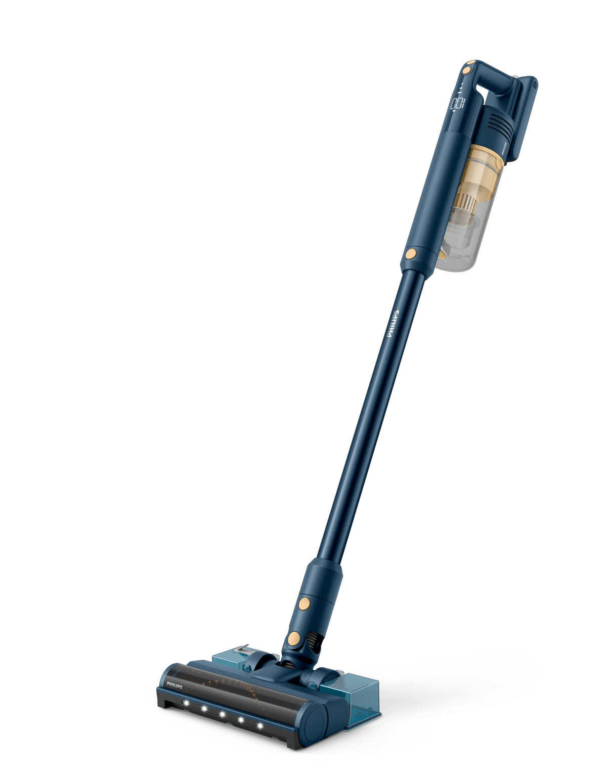 Philips 5000 series XC5043/01 stick vacuum/electric broom Battery Dry&wet Cyclonic Bagless 0.27 L Blue, Yellow