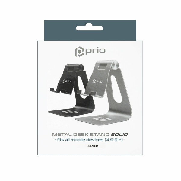 prio Metal Smartphone Holder sølv
