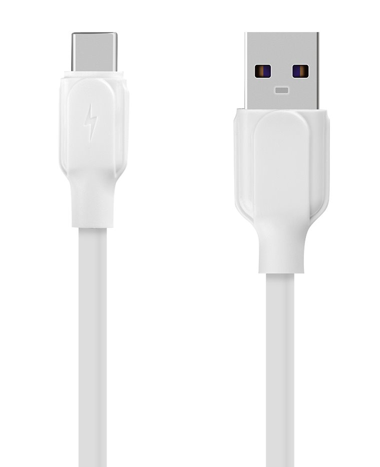 OBAL:ME Simple USB-A/USB-C Cable 1m - White