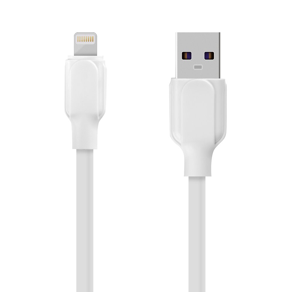 OBAL:ME Simple USB-A/Lightning Cable 1m - White