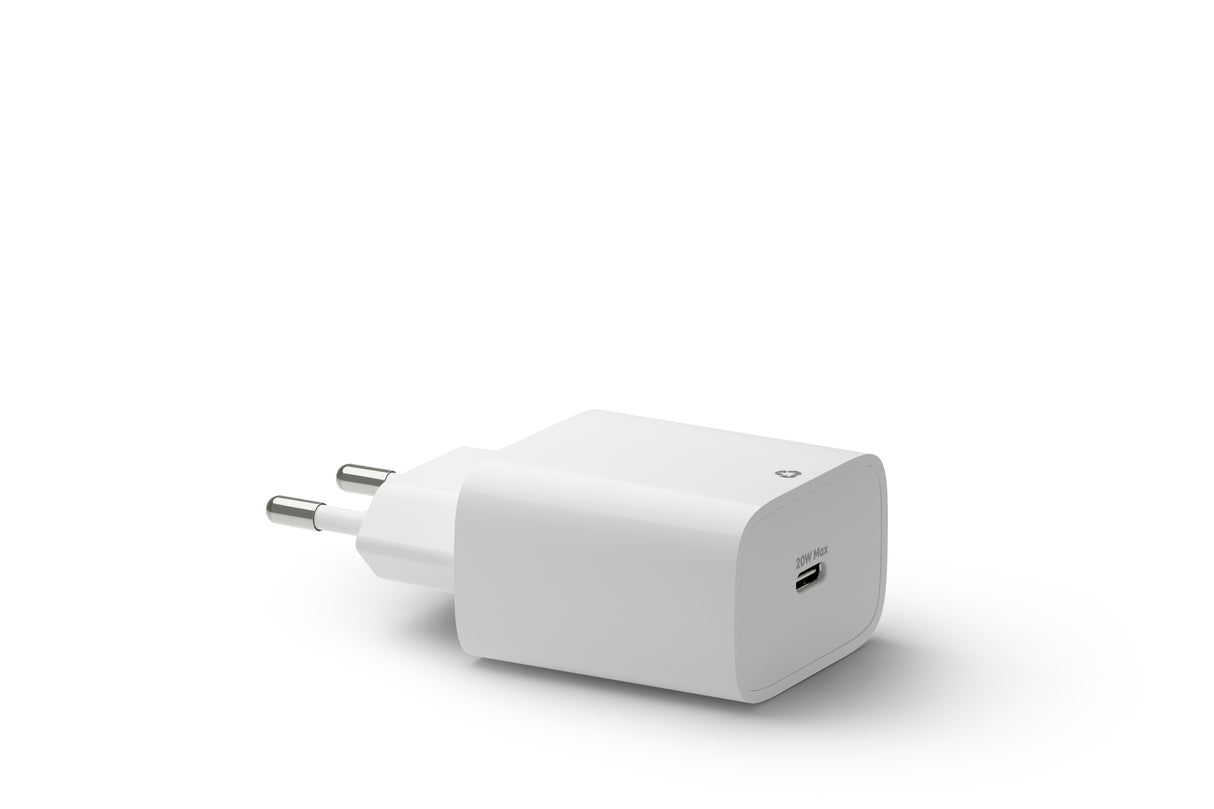 Dbramante Re-charge - Wall Charger - USB-C 20W EU - White