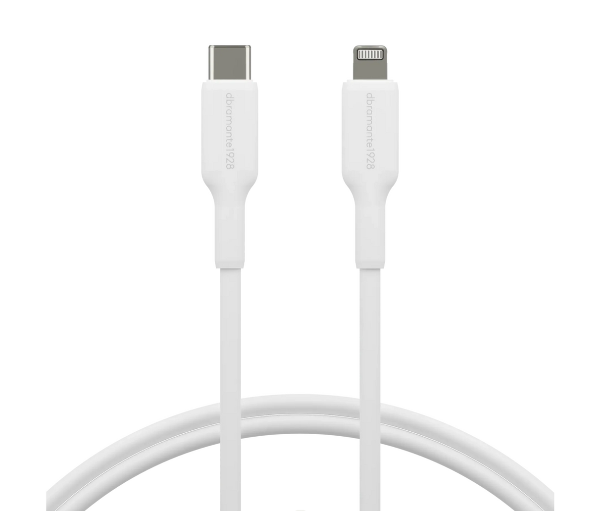 Dbramante Re-charge - Cable - USB-C to Lightning - White (1m)