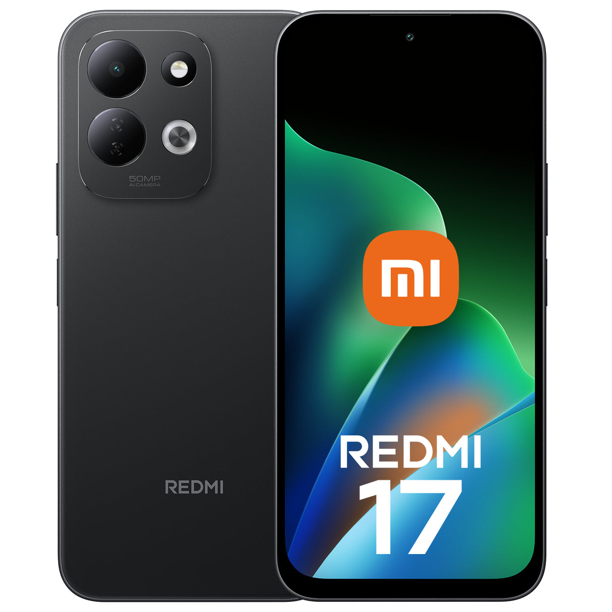 *Xiaomi Redmi 17 4G 128GB/4GB - Black