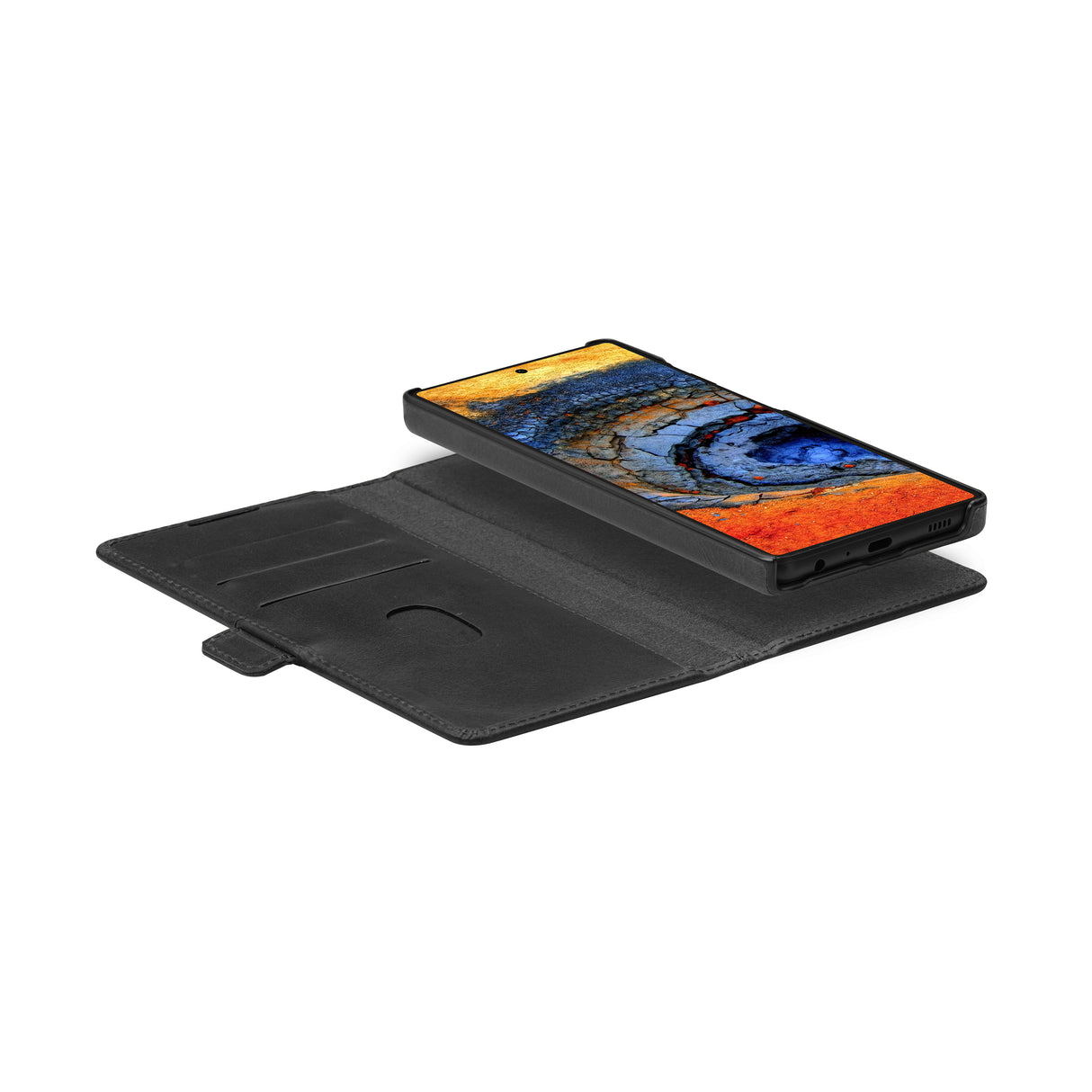 Dbramante Samsung Galaxy S25 Ultra Lynge 2-i-1 wallet cover - Black