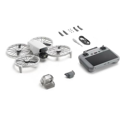 DJI Flip ( RC 2) 4 rotorer Quadrokopter 48 MP 3840 x 2160 pixel 3110 mAh Sort, Hvid