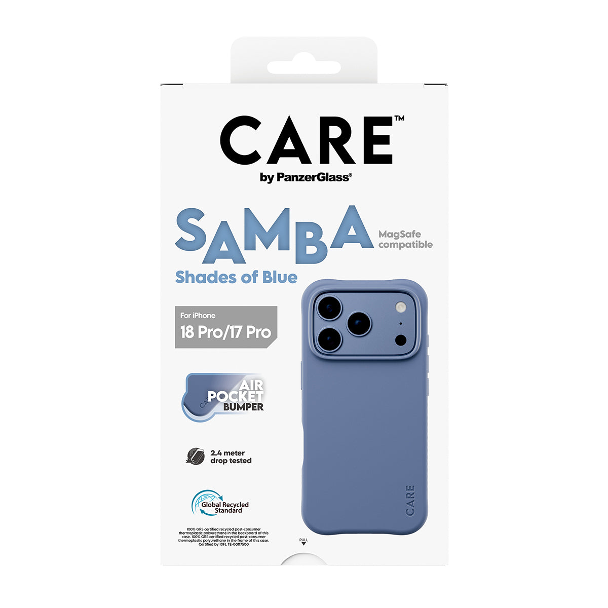 CARE by PanzerGlass Fashionable Case Samba Green w. MagSafe Apple iPhone 18 Pro