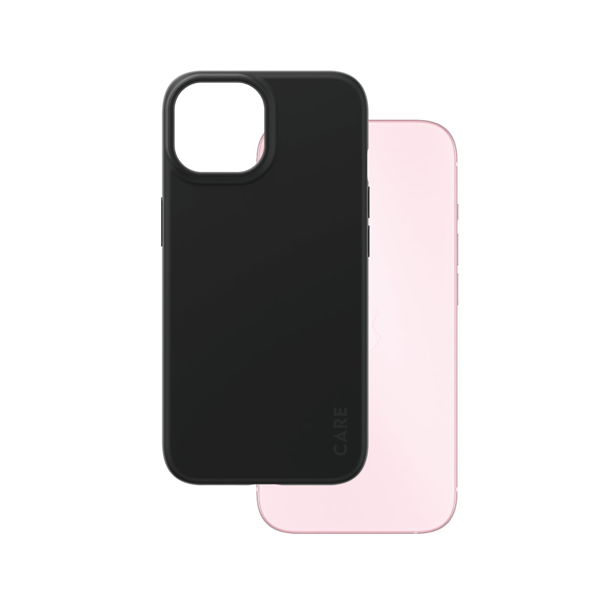 CARE by PanzerGlass Fashionable Case Black iPhone 15