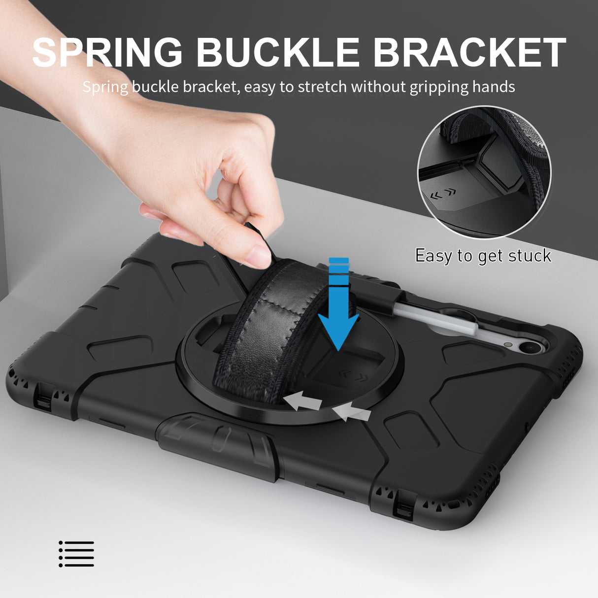 DK Protective Cover for Samsung Galaxy Tab S11 (Inkl. Handle & Strap)