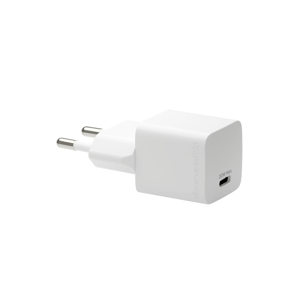 Dbramante Re-charge - Wall Charger GaN - USB-C 20W EU - White
