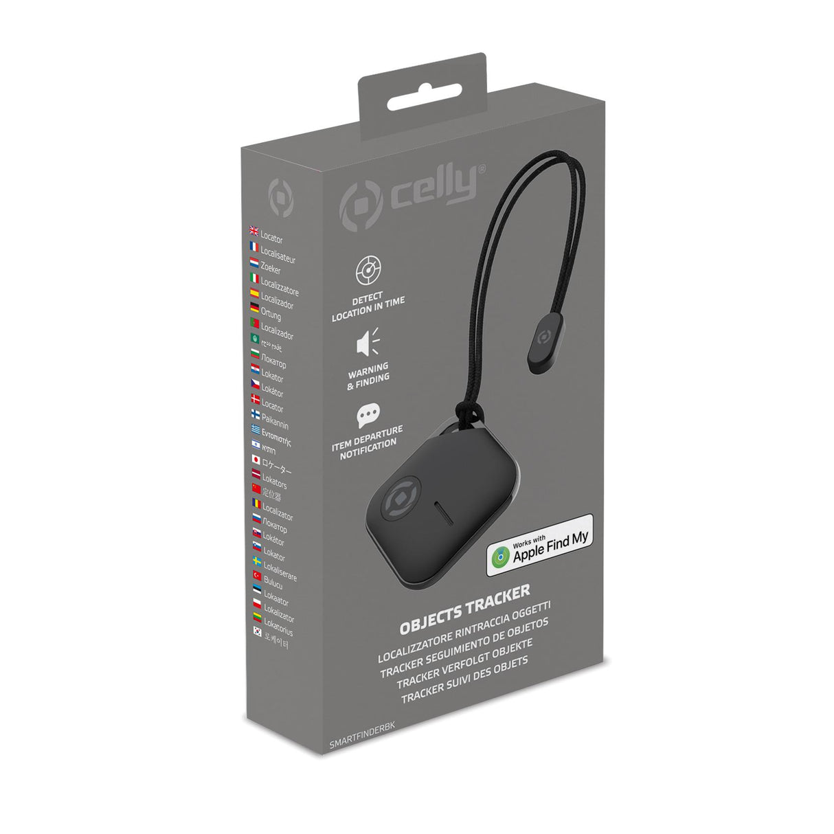 CELLY SMART TAG FINDER BLACK
