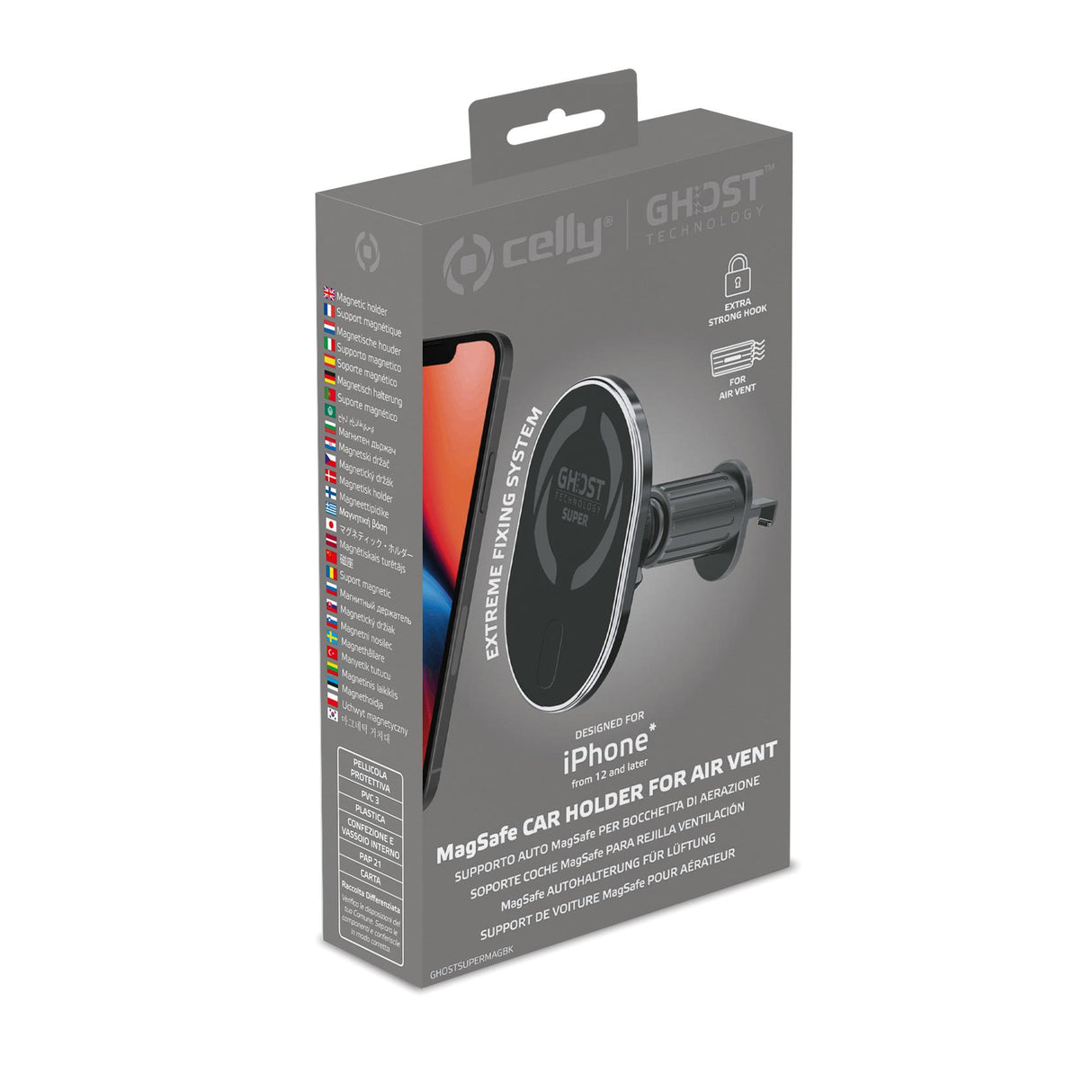 CELLY GHOST SUPER MAG BLACK