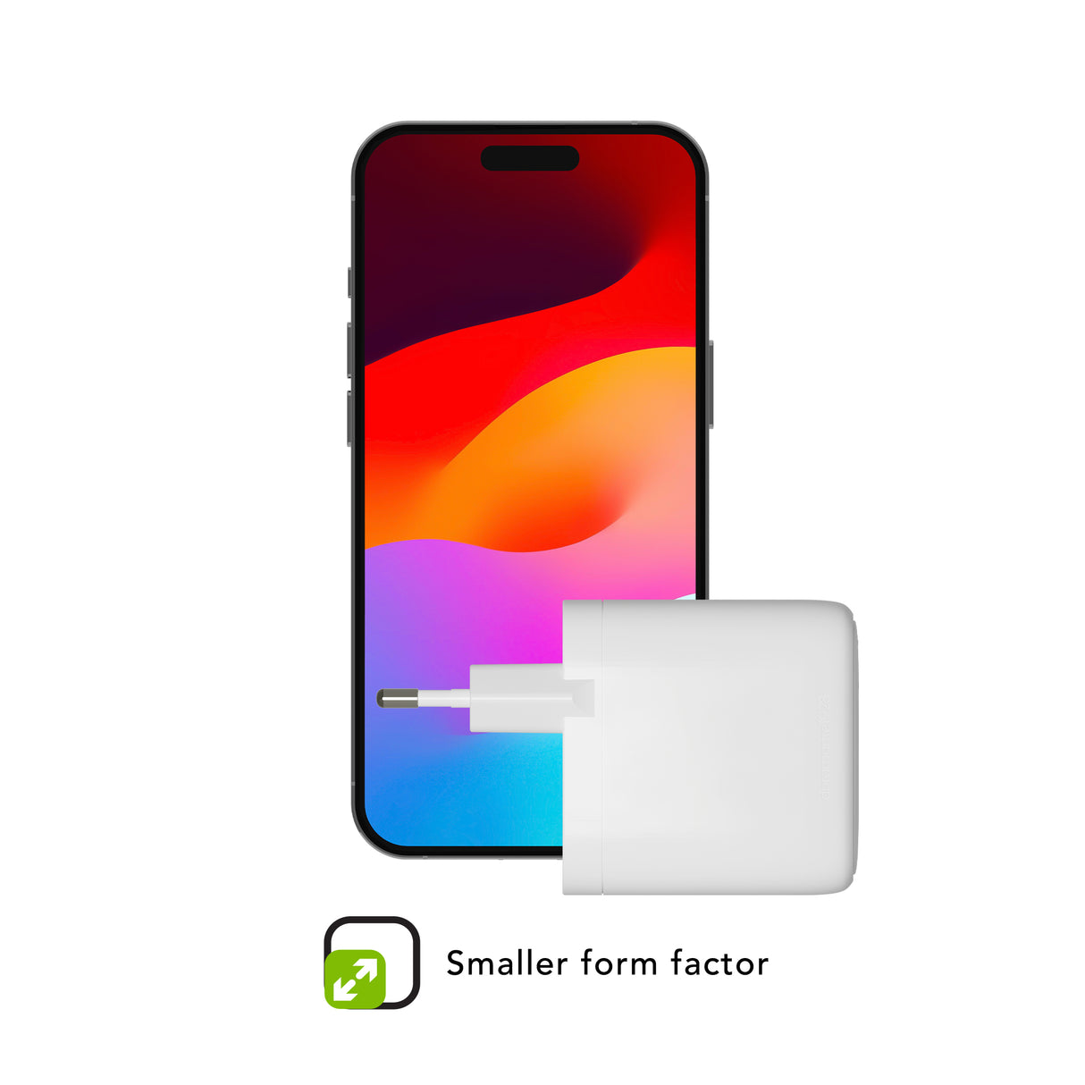 Dbramante Re-charge - EU Wall Charger - 2x USB-C 45W - White