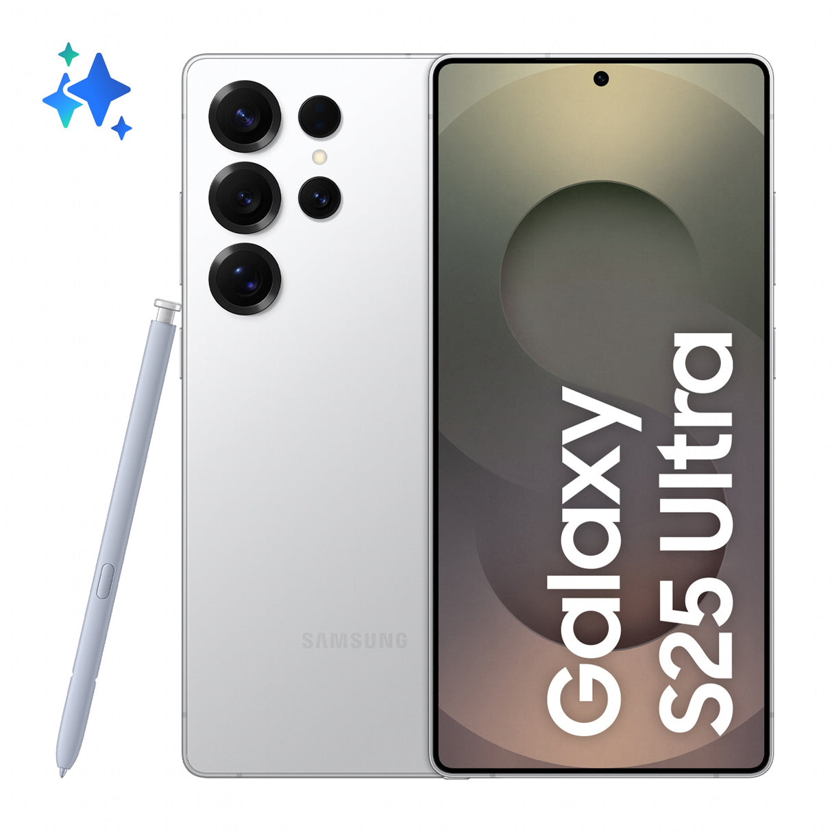 *Samsung Galaxy S25 Ultra 512GB/12GB - Titanium White Silver