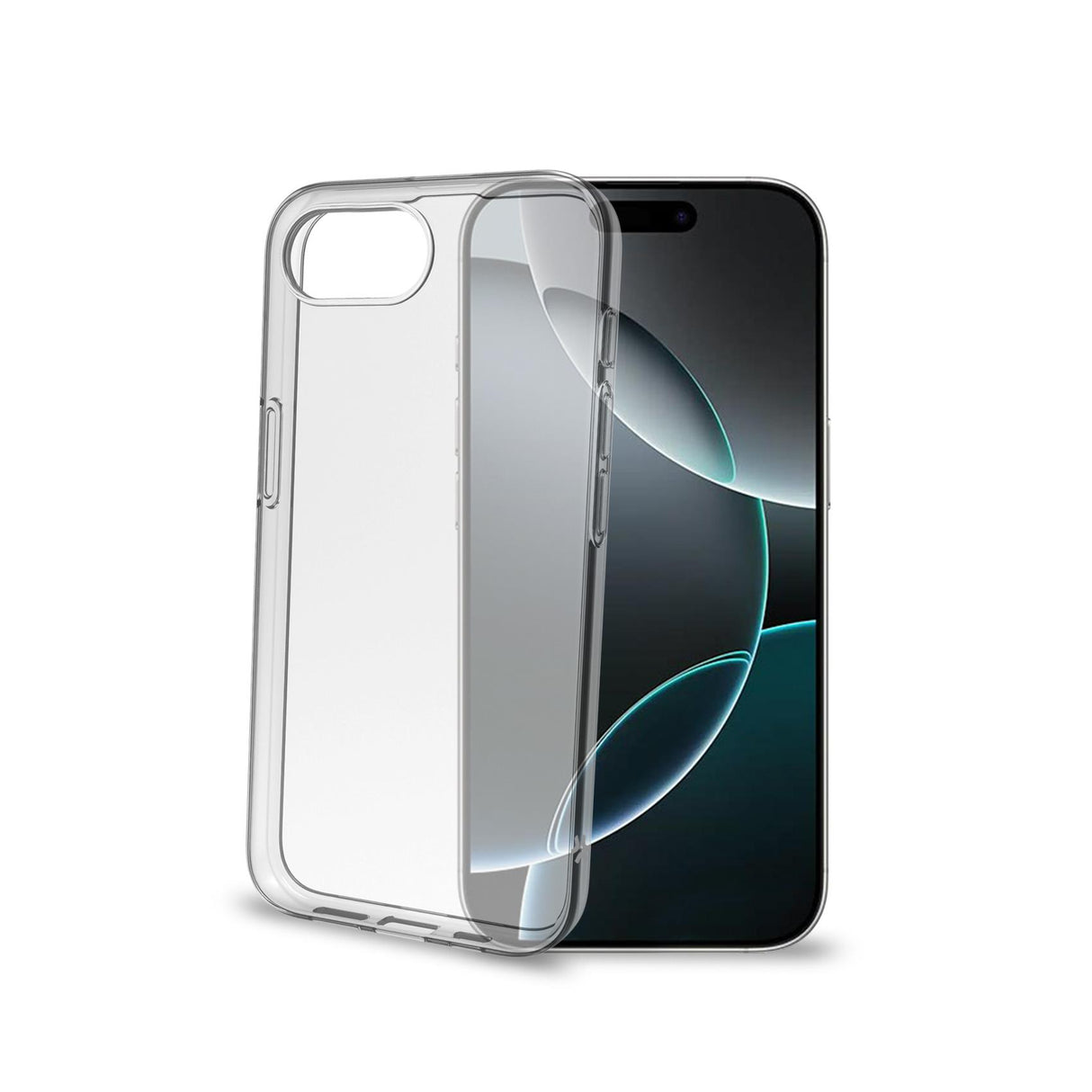 Celly Gelskin Transparent cover for TPU Cover iPhone 16e/17e