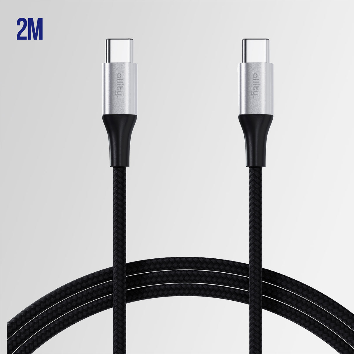 Allity cable AUC-01 USB-C - USB-C 2.0 m 100W black