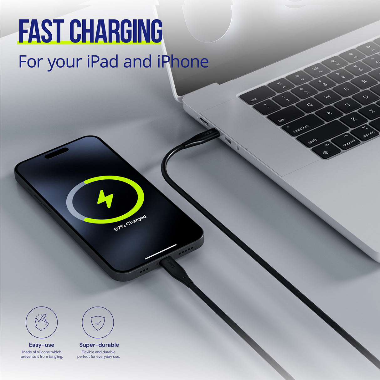Allity cable AUC-02 USB-C - USB-C 1.0 m 60W black