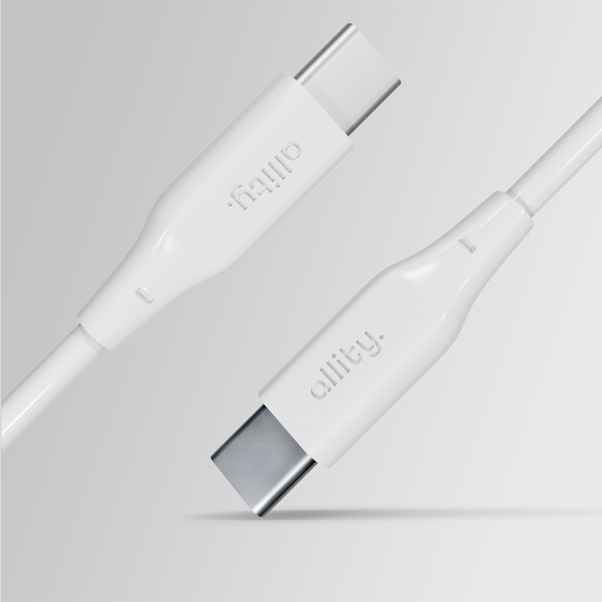 Allity cable AUC-02 USB-C - USB-C 1.0 m 100W white
