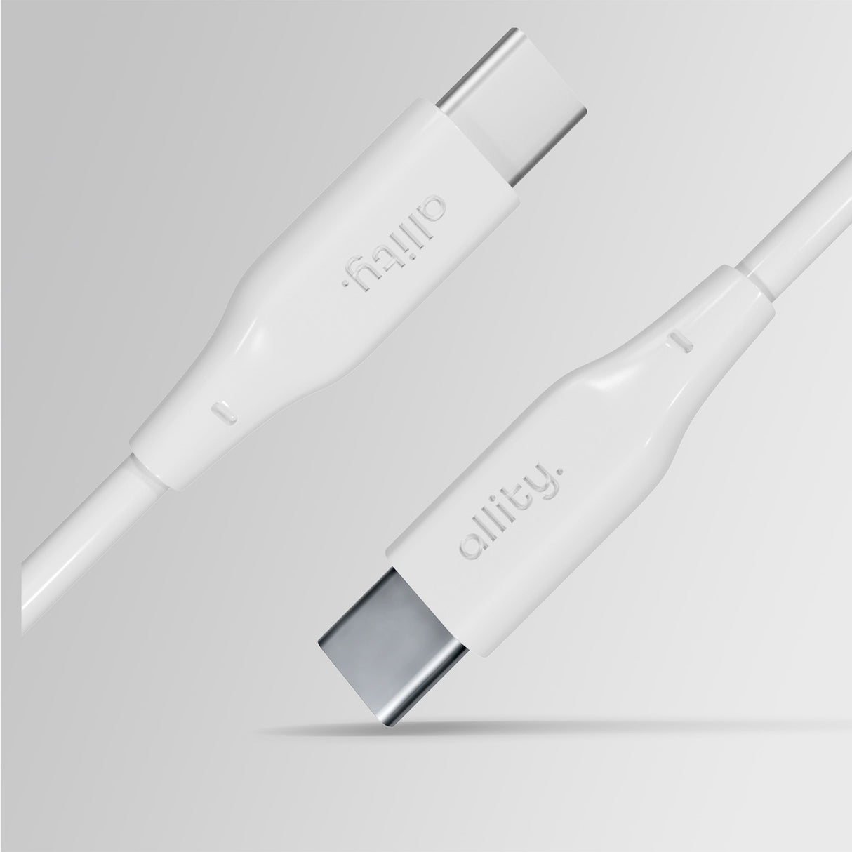 Allity cable AUC-02 USB-C - USB-C 2.0 m 100W white