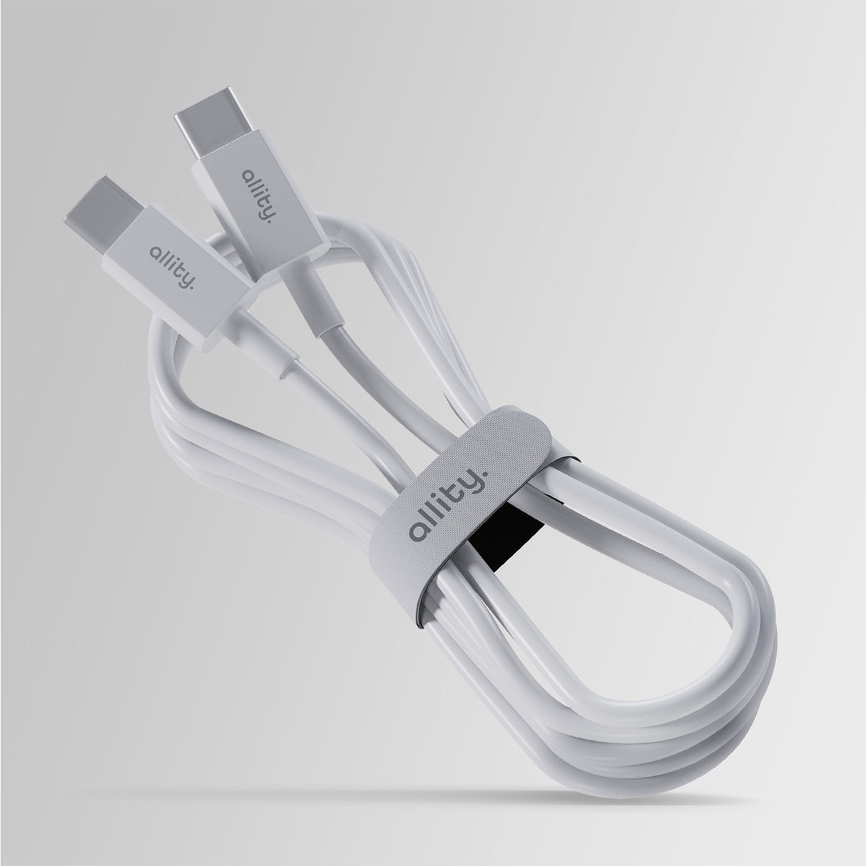 Allity cable AUC-03 USB-C - USB-C 2.0 m 100W white