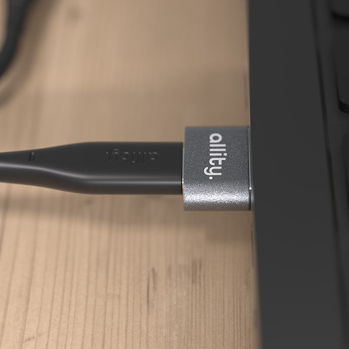 Allity adapter ABA-101 OTG USB-C do USB grey
