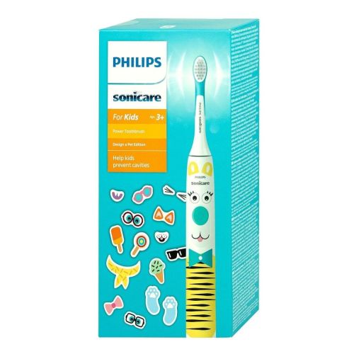 Philips elektriske tandbørste Sonicare for børn HX3601/01 Pet Edition Hvid/gul EU