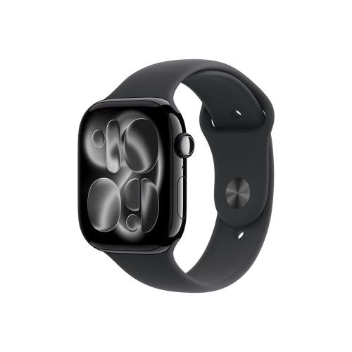 Apple Watch Series 11 (2025) GPS 46mm Space Grey Alu Case, sort sport band S/M EU MEV04