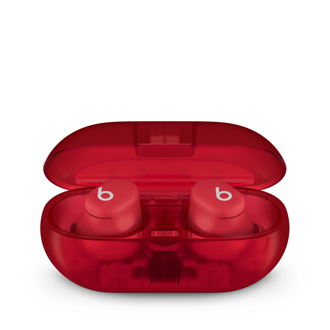 Apple Beats Solo Buds - True Wireless Earbuds - Transparent Red