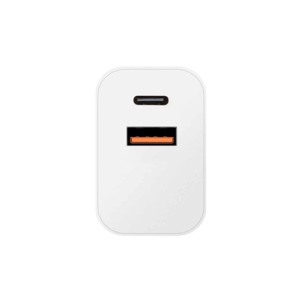 OBAL:ME Wall Charger USB-A + USB-C 20W - White