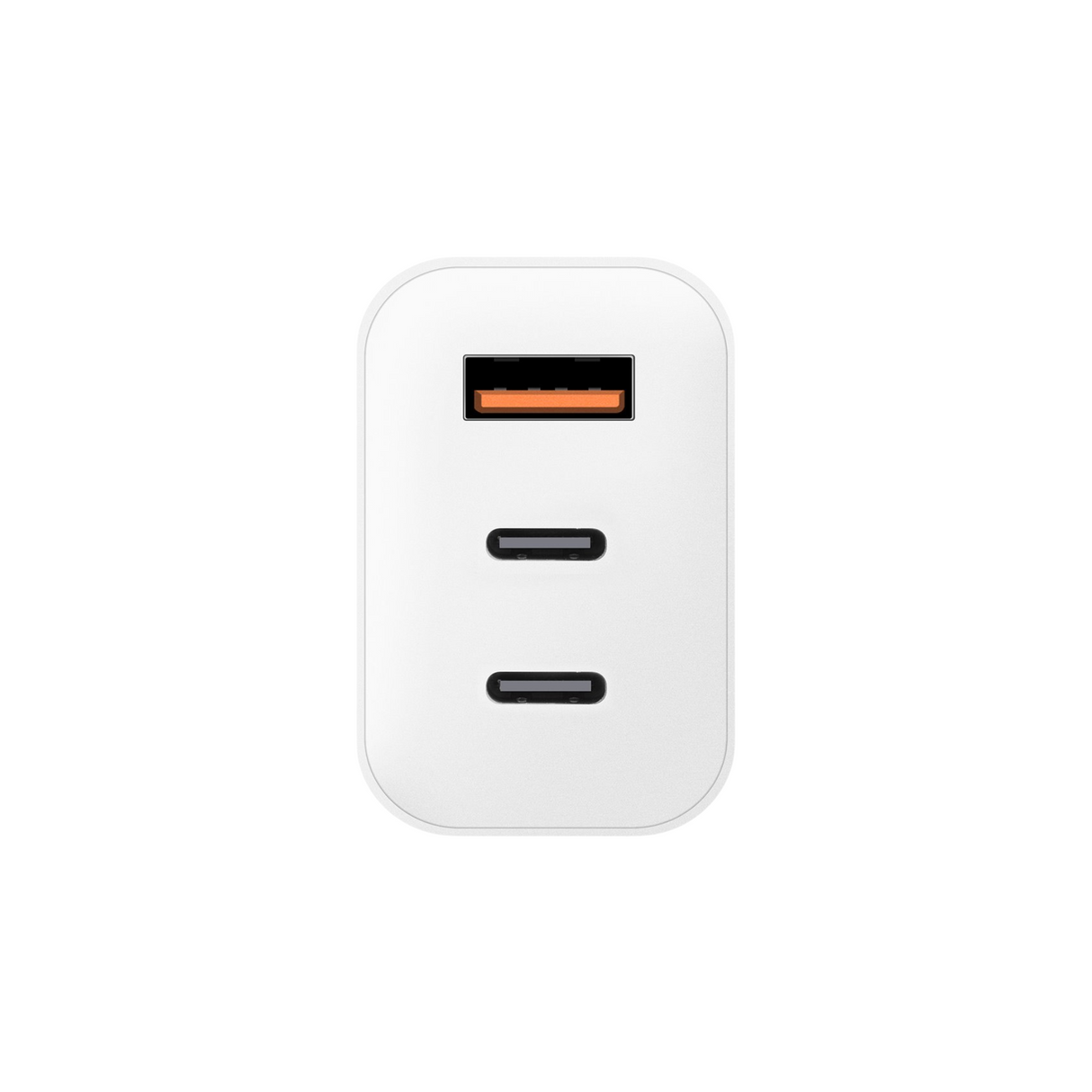 OBAL:ME GaN Wall Charger USB-A + 2xUSB-C 65W White