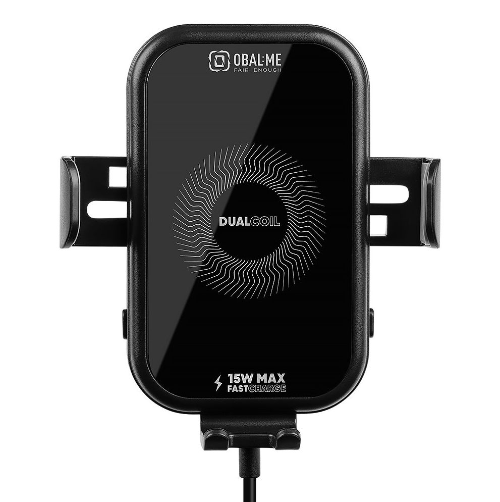 OBAL:ME GravCharger Wireless Charging Car Holder 15W - Black