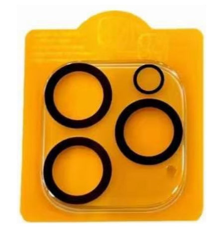 Nordic Shield iPhone 16 Pro / 16 Pro Max kamera beskyttelsesglas - sort