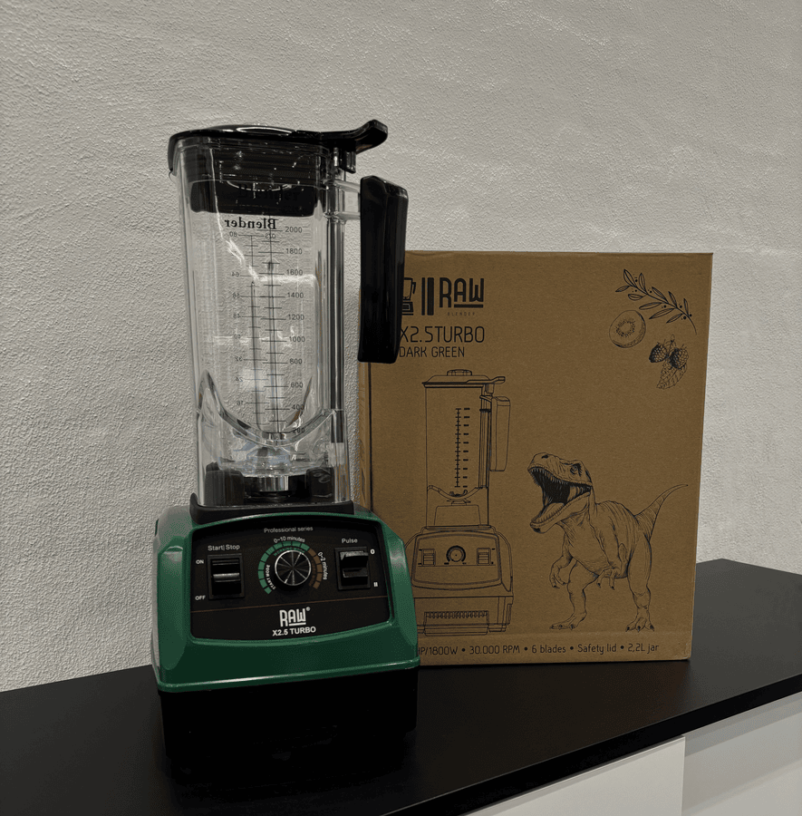 RAW Blender X 2.5 Turbo Dark Green 2.5HP 2.2L