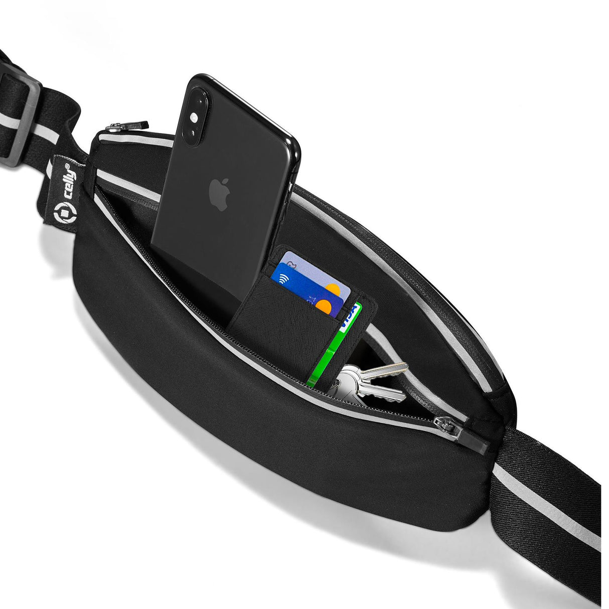 Celly Sport and Waterproof Case - RUNBSPORT - RunBelt up To 6.9"