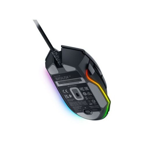 Razer Basilisk V3 Wired Gaming Mouse 10+1 knap, 26000 DPI, RGB, sort EU