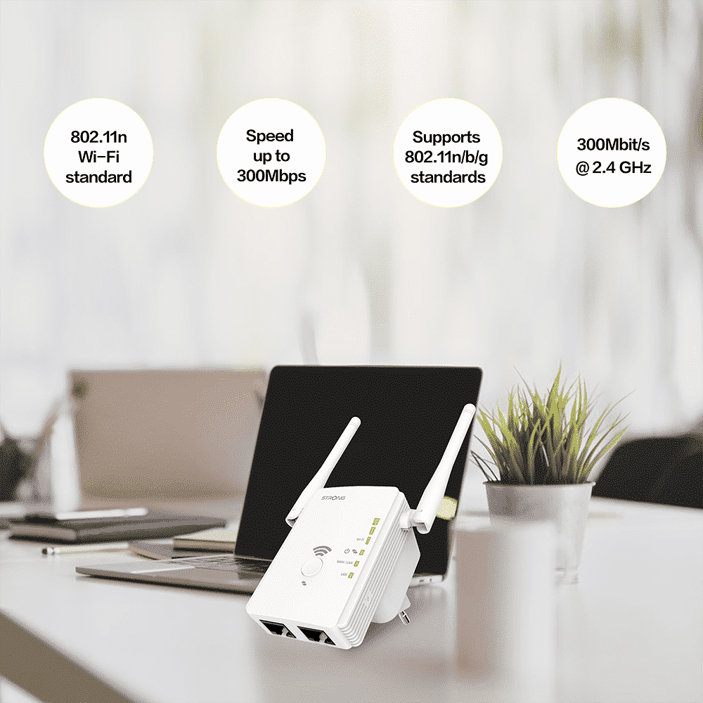 Strong REPEATER300V2 universal Wi-Fi repeater
