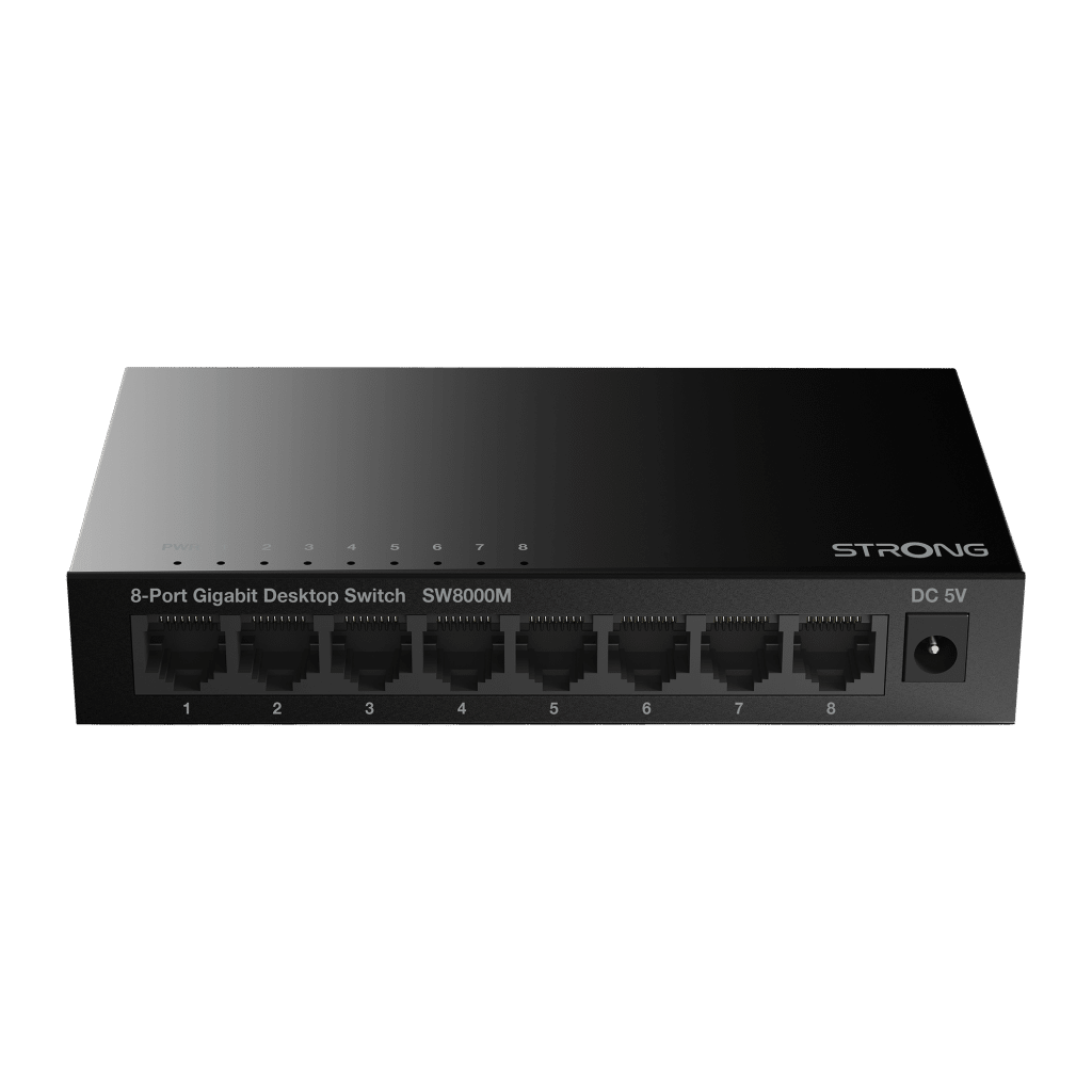 Strong SW8000M 8-port Gigabit Switch - SORT