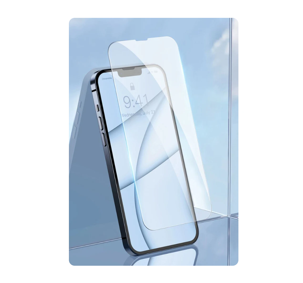 iPhone 13 Pro Max skærm-beskyttelse, Full dækkende hærdet glas - (2 i 1 pakke) UGREEN