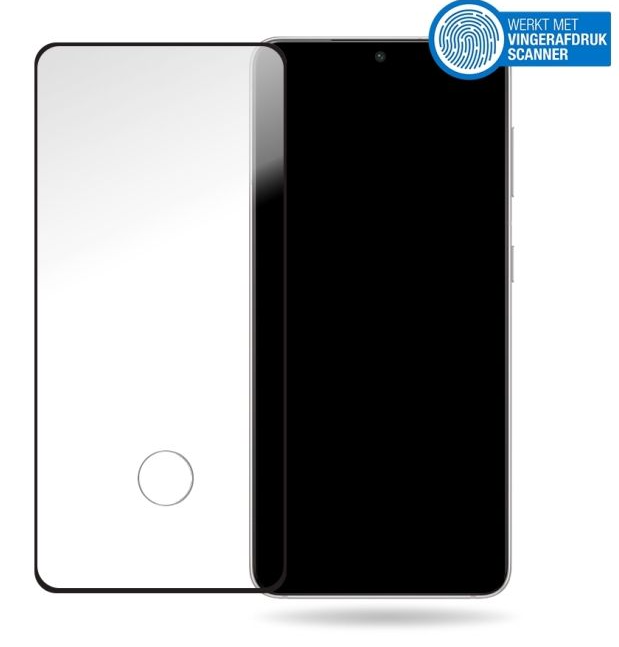 MOBILIZE SKÆRMBESKYTTELSE -SORT RAMME TIL SAMSUNG GALAXY S21