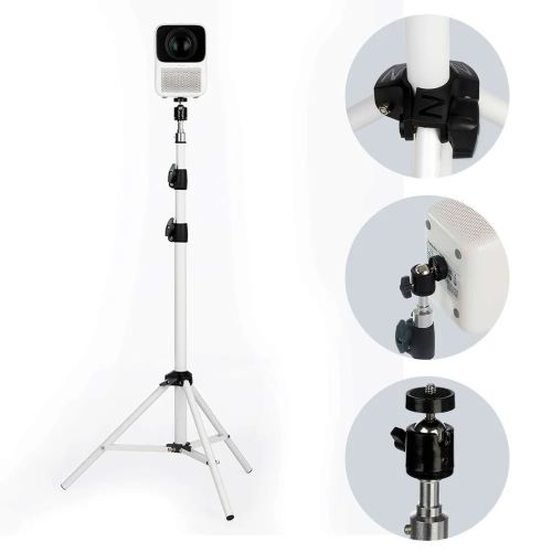 Wanbo Floor Stand Bracket for projektorer (X1/T2/T2 Free/T2 MAX/T2R MAX/T6 MAX) Hvid EU