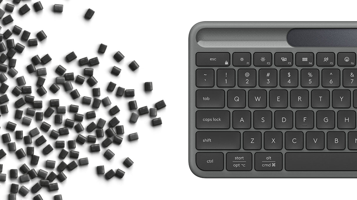 Logitech Signature Slim Solar + K980 tastatur Universel RF trådløs + Bluetooth QWERTY UK international Grafit