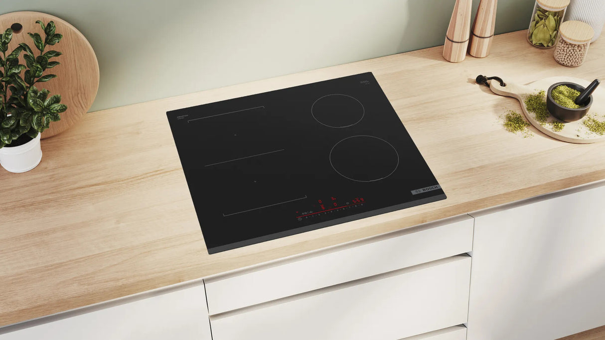 Bosch Serie 6 PVS631HB1E kogeplade Sort Indbygget 60 cm Zone induktionskogeplade 4 zone(s)