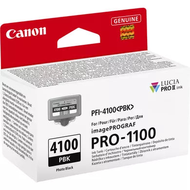 Canon LUCIA PRO II blækpatron 1 stk Original Standard udbytte Foto sort