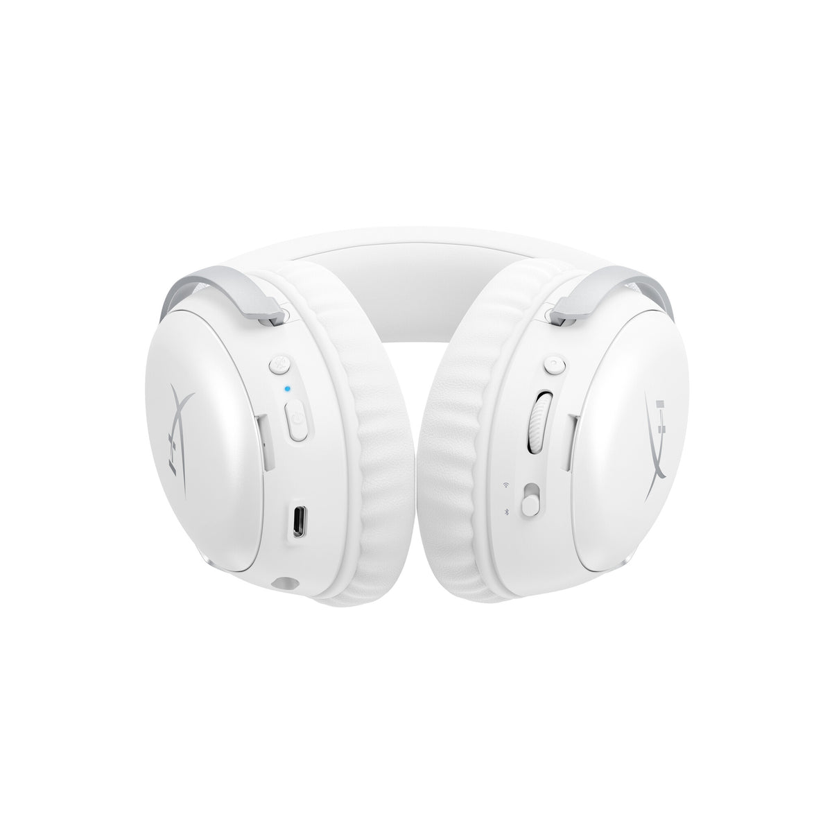 HyperX Cloud III S Wireless White Gaming Trådløs Høretelefoner Hvid