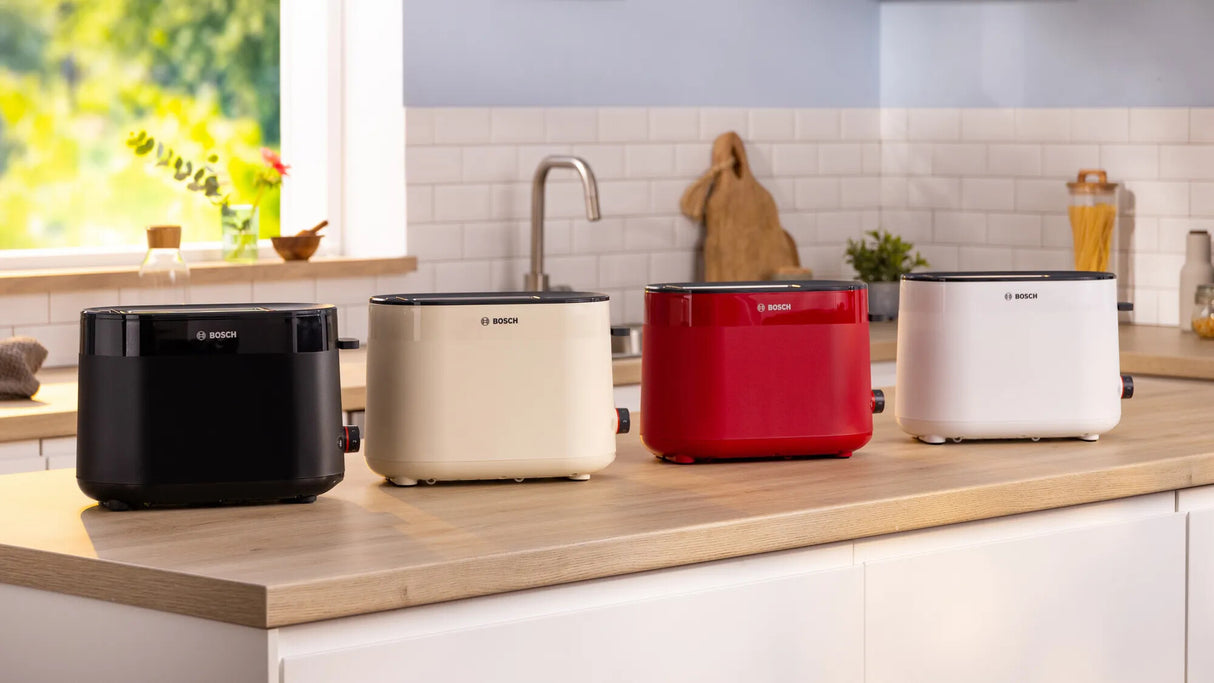 Bosch TAT2M124 brødrister 6 2 skive(r) 950 W Rød