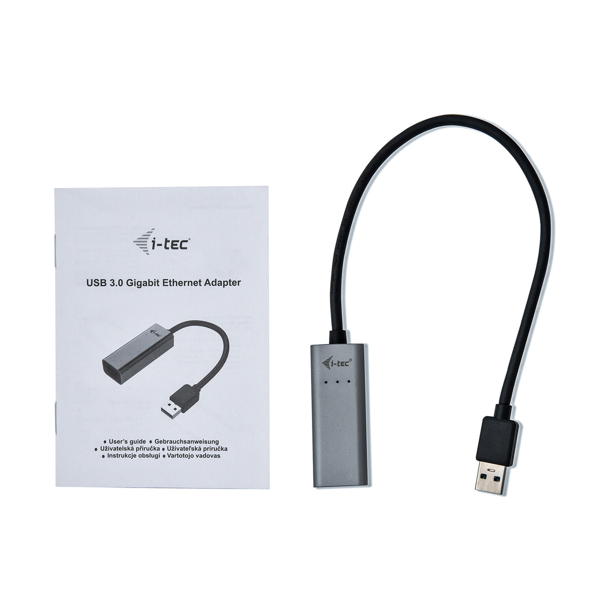 i-tec Metal U3METALGLAN netværkskort Ethernet 1000 Mbit/s