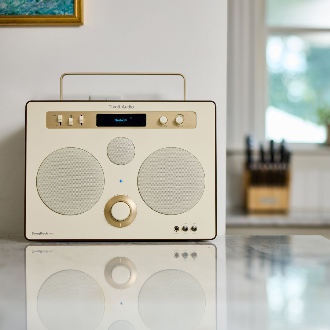 Tivoli Audio SongBook MAX radio cream/brown